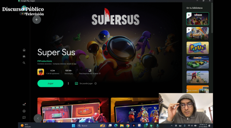 Google Play Juegos para PC